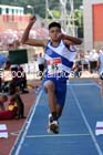 Inter boys triple jump, English Schools Track and Field. Photo: David T. Hewitson/Sports for All Pics